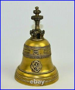 Vintage Brass German Bell 5 Tall