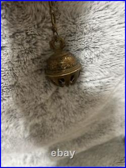 Vintage Brass Indian Elephant Claw Bell Wind Chime