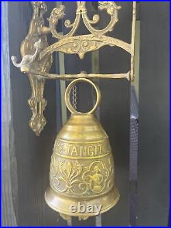 Vintage Brass Liturgical Bell