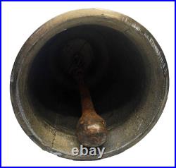 Vintage Brass Monastery Bell Vocem Meam Audit Qui Me Tangit Gothic Church 6 Tal