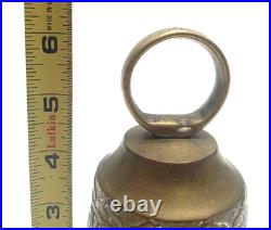 Vintage Brass Monastery Bell Vocem Meam Audit Qui Me Tangit Gothic Church 6 Tal