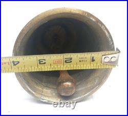 Vintage Brass Monastery Bell Vocem Meam Audit Qui Me Tangit Gothic Church 6 Tal