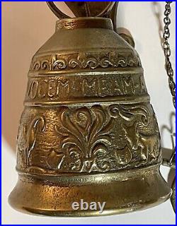 Vintage Brass Monestary Bell