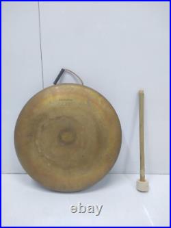 Vintage Brass Nautical Gong Bell Arduinc Round Ship Decor Maritime Gift
