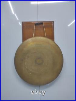 Vintage Brass Nautical Gong Bell Arduinc Round Ship Decor Maritime Gift