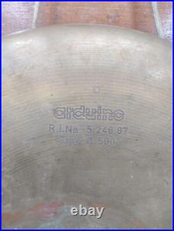Vintage Brass Nautical Gong Bell Arduinc Round Ship Decor Maritime Gift