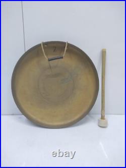 Vintage Brass Nautical Gong Bell Arduinc Round Ship Decor Maritime Gift