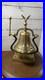 Vintage Brass Nautical Ship Bell /school Bell Eagle On Top Attached Wall Mount