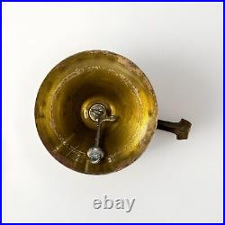 Vintage Brass Perko Marine Boat Bell 5 With Clapper & Ship Bell Bracket
