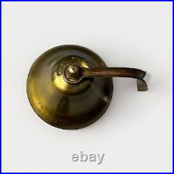 Vintage Brass Perko Marine Boat Bell 5 With Clapper & Ship Bell Bracket