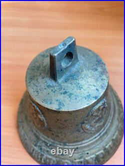 Vintage Brass Russian Bell master F. M. Troshin Tsarist Era