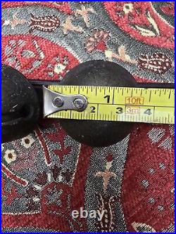 Vintage Brass Sleigh Bells 23 Crotal bells with brass heart On Leather Strap