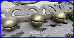 Vintage Brass Sleigh Bells Crotal Rumble Sleigh Bells 14 Bells Graduated