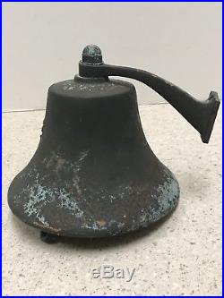 Vintage Bronze/Brass U. S. Navy Ship Bell WWII Loeffler Penndell Pa
