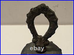 Vintage Bronze Ceremonial Mission Bell Mexico 1888 Church Cathedral