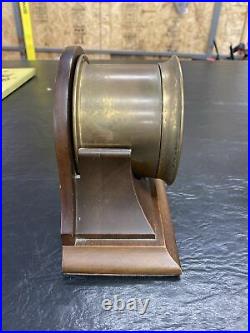 Vintage Chelsea Ship's Bell Brass Maritime Bulkhead Clock