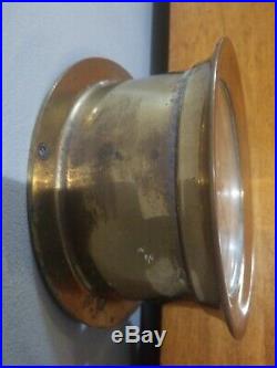 Vintage Chelsea Ships Bell 6 Clock with Key, 1971, Used by B&O Railroad