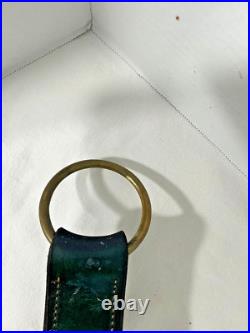 Vintage Classic 7 Solid Brass Sleigh Bells LEATHER STRAP HANDMADE Door Chime Dec