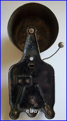 Vintage Collectible Servants Bell And Porcelain Brass Control Switch. Antique