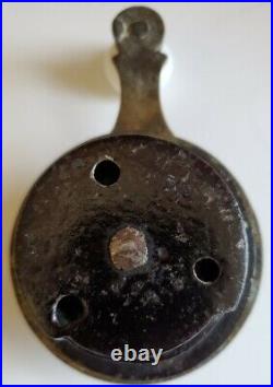 Vintage Collectible Servants Bell And Porcelain Brass Control Switch. Antique