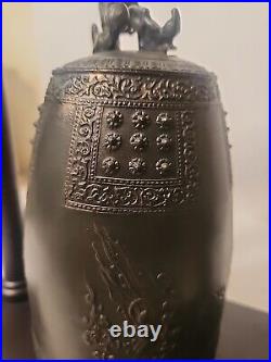Vintage Divine Bell of King Seongdeok Brass Korean Temple Bell