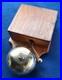 Vintage Electric Door Bell Railway / Butler Bell Wood Brass