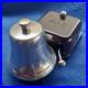 Vintage Electric Gec Bakelite Door Butler Bell Brass Over Nickel Dome