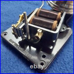 Vintage Electric Gec Bakelite Door Butler Bell Brass Over Nickel Dome Vintage Electric Gec Bakelite Door Butler Bell Brass Over Nickel Dome