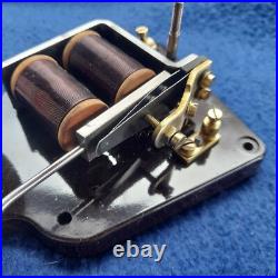 Vintage Electric Gec Bakelite Door Butler Bell Brass Over Nickel Dome Vintage Electric Gec Bakelite Door Butler Bell Brass Over Nickel Dome