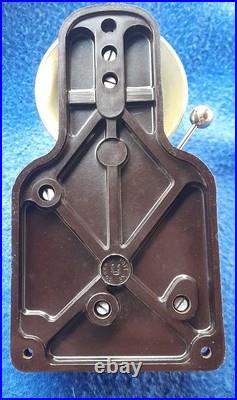 Vintage Electric Gec Bakelite Door Butler Bell Brass Over Nickel Dome Vintage Electric Gec Bakelite Door Butler Bell Brass Over Nickel Dome