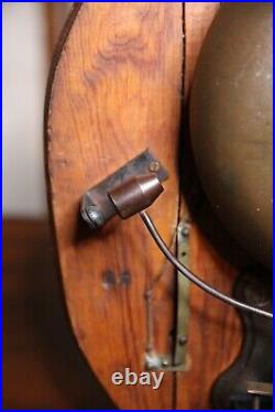 Vintage Fire Alarm boxing bell industrial gym School House sports bar ringer