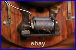 Vintage Fire Alarm boxing bell industrial gym School House sports bar ringer