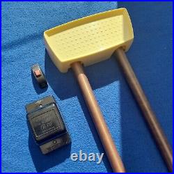 Vintage Friedland Long Tube Door Bell Chime C75 Bakelite Transformer Push Button