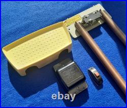 Vintage Friedland Long Tube Door Bell Chime C75 Bakelite Transformer Push Button