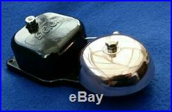 Vintage Gec Electric Bakelite Brass Bell Transformer Door Butler Shop Bell Push