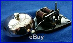 Vintage Gec Electric Bakelite Brass Bell Transformer Door Butler Shop Bell Push