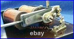 Vintage Gec Electric Bakelite Brass Door Bell & Buzzer Transformer Push Button