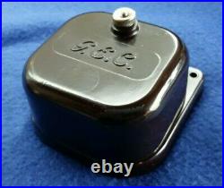 Vintage Gec Electric Bakelite Brass Door Bell & Buzzer Transformer Push Button