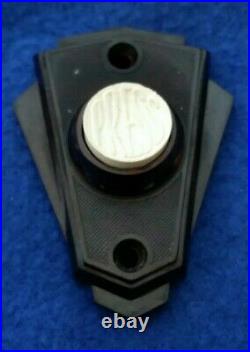 Vintage Gec Electric Bakelite Brass Door Bell & Buzzer Transformer Push Button