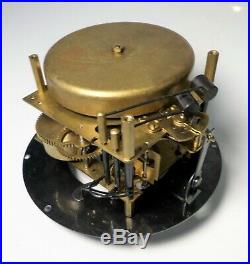 Vintage German Schatz Brass Cased Maritime Nautical Clock with Ships Bell 7