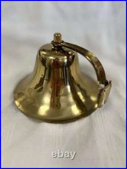 Vintage Gold Brass Bell