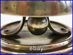 Vintage Handmade Brass hotel Bell Art Deco Style 9 cm