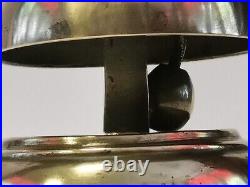 Vintage Handmade Brass hotel Bell Art Deco Style 9 cm