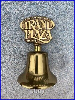 Vintage Heavy Amway Grand Plaza Hotel Desk Bell USA Made