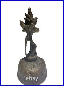 Vintage Indonesian Brass Bell with Garuda