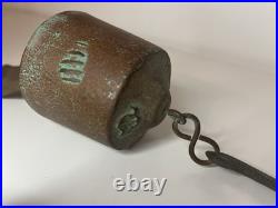 Vintage Jeff Cross Harmony Hollow Bronze HHBW Wind Chime Bell 20