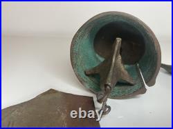 Vintage Jeff Cross Harmony Hollow Bronze HHBW Wind Chime Bell 20