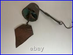 Vintage Jeff Cross Harmony Hollow Bronze HHBW Wind Chime Bell 20