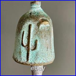 Vintage Joe Ursutz Cast Bronze Wind Bell, Signed x2, Paolo Soleri Cosanti Style