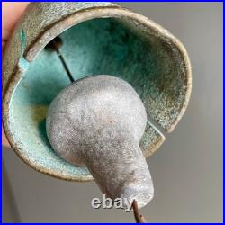 Vintage Joe Ursutz Cast Bronze Wind Bell, Signed x2, Paolo Soleri Cosanti Style